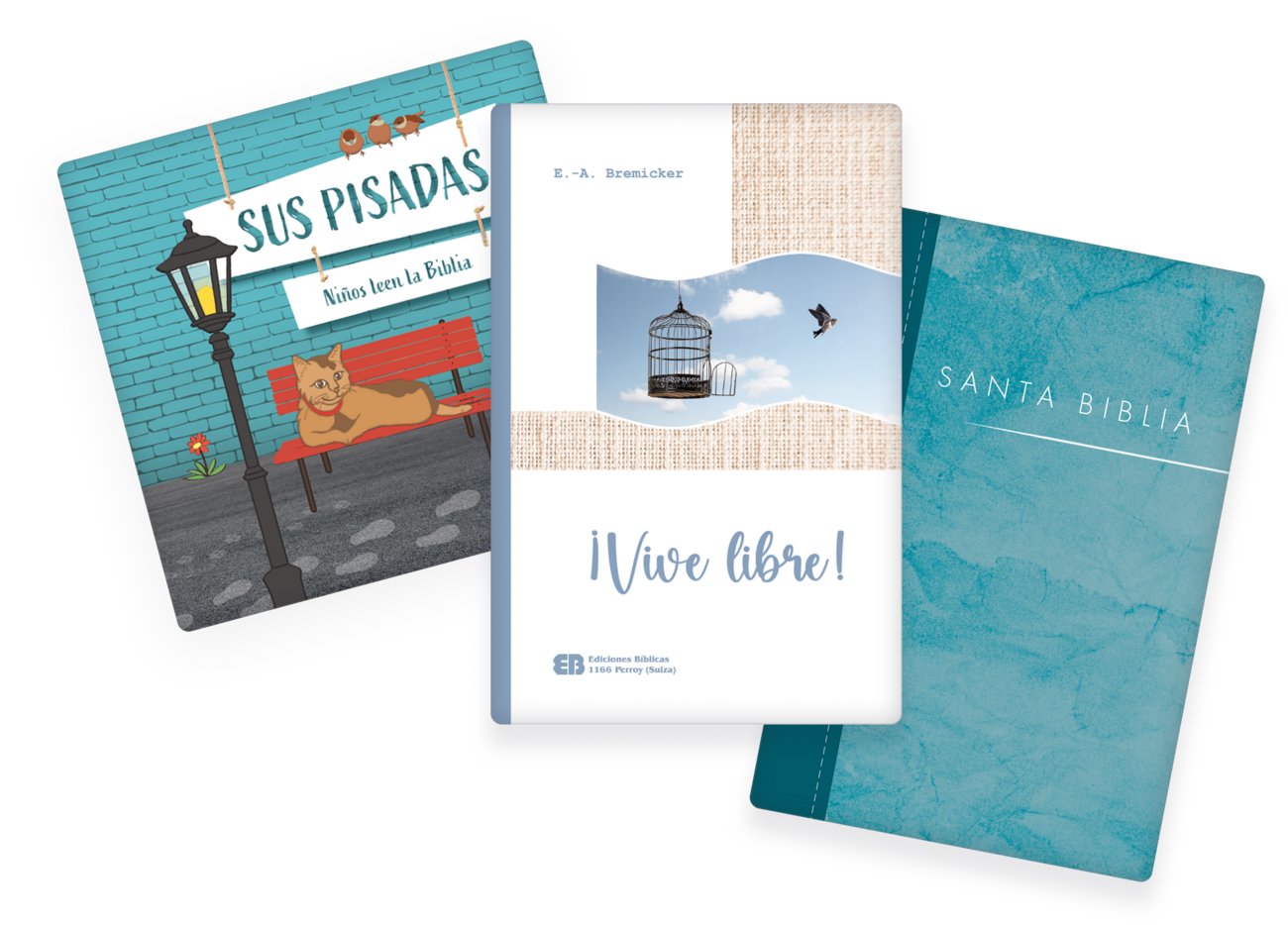 3 portadas de libros